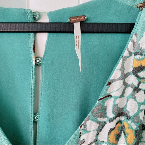 Free People “ All I Got “ Boho Maxi Dress 0 - Picture 7 of 13